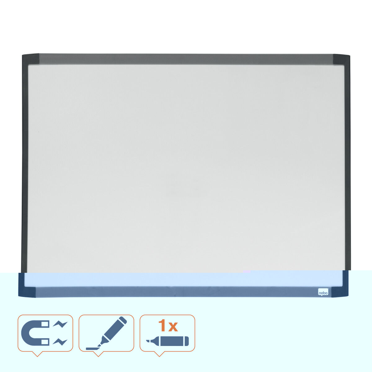 Valgetahvel Nobo 58,5 x 43 cm
